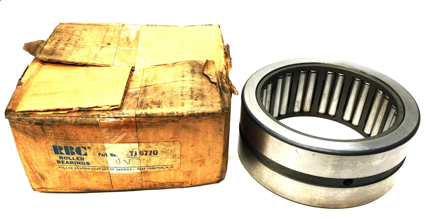 RBC Pitchlign Needle Roller Bearing TJ6770 NOS