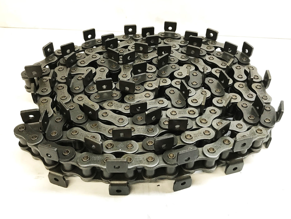 Tsubaki Single Strand Riveted Roller Chain, 10 Foot Length, RS16-B-1 NOS
