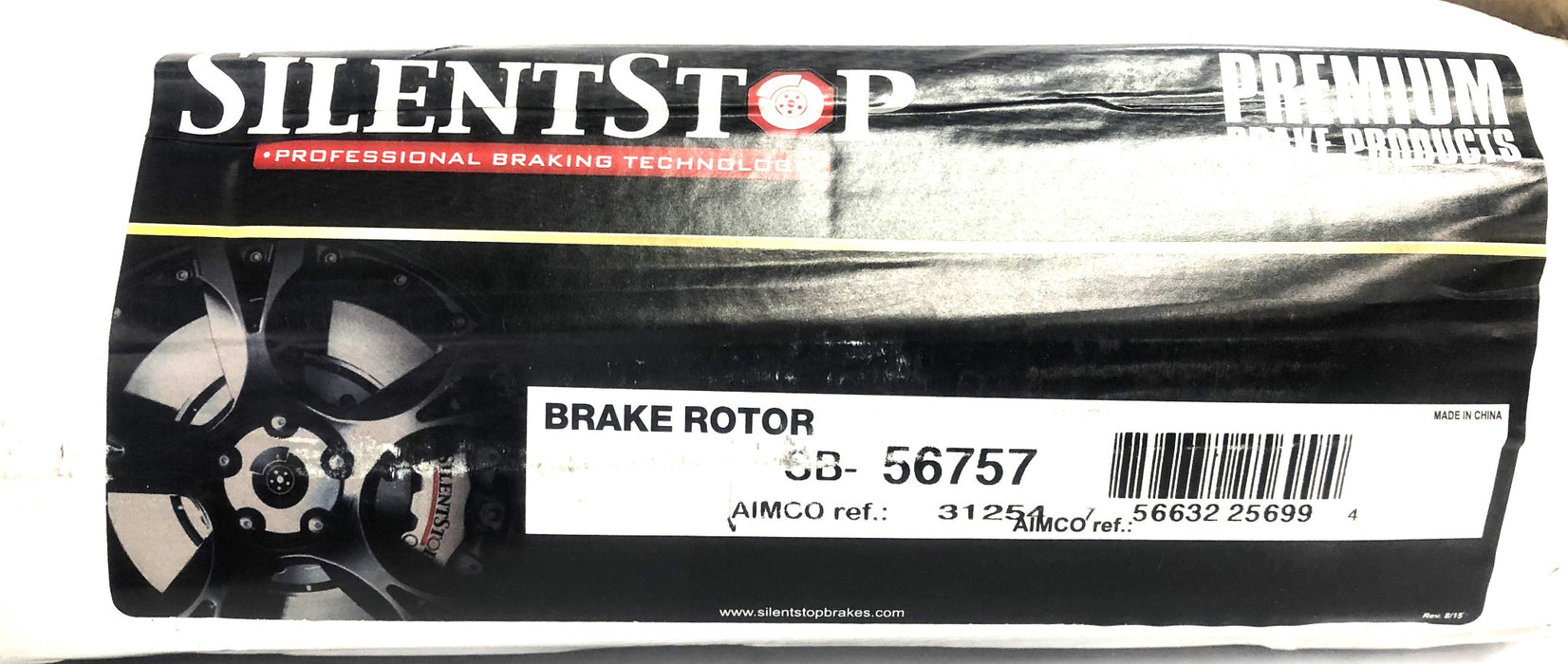 Silent Stop Front Brake Disc Rotor And Hub Assembly SB-56757 NOS