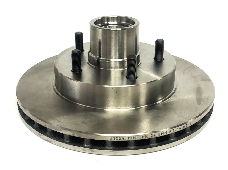 Silent Stop Front Brake Disc Rotor And Hub Assembly SB-56757 NOS
