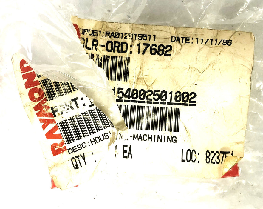Raymond Mechanical Drive Housing 154-002-501-002 NOS