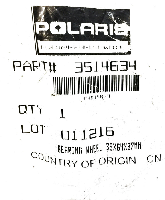 Polaris Racing Bearing 3514634 NOS