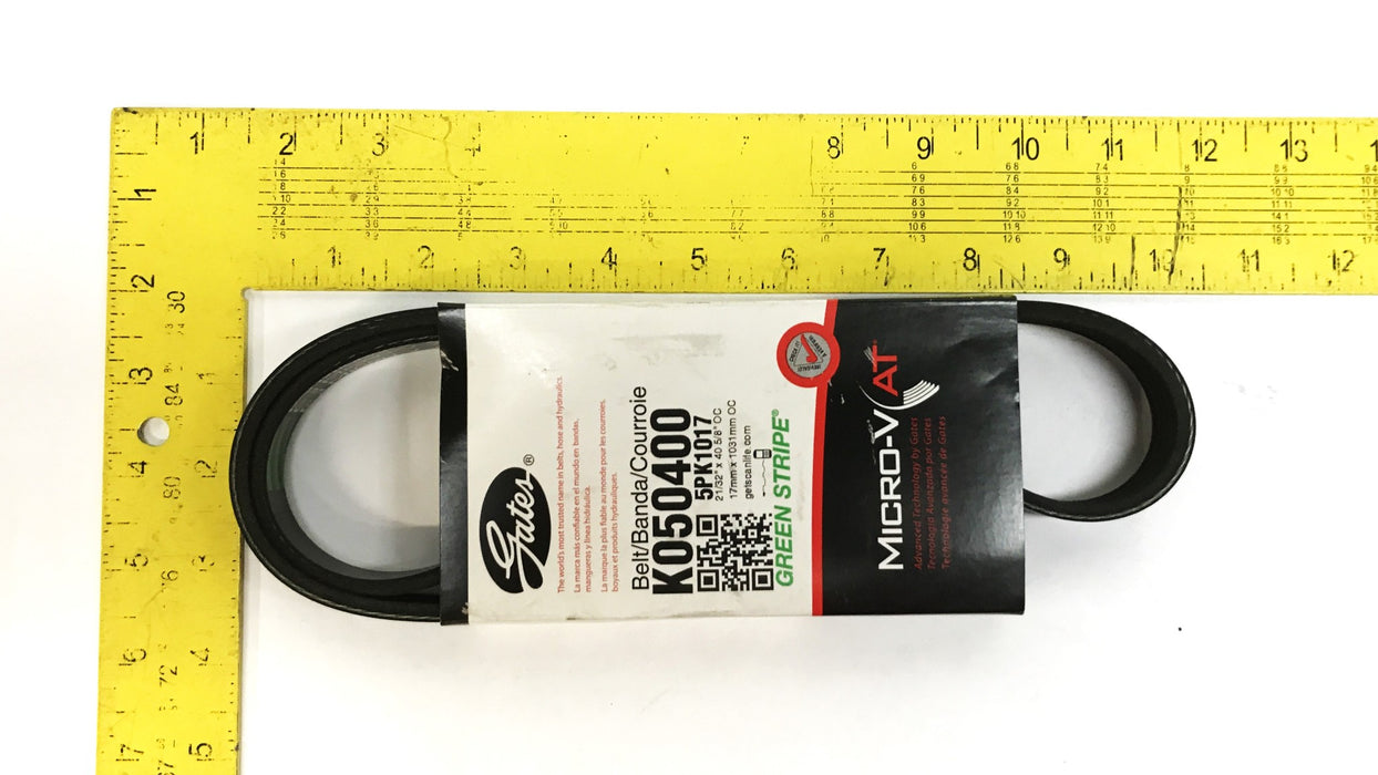 Gates 21/32" x 40-5/8" Micro-V Drive Belt K050400 [Lot of 2] NOS