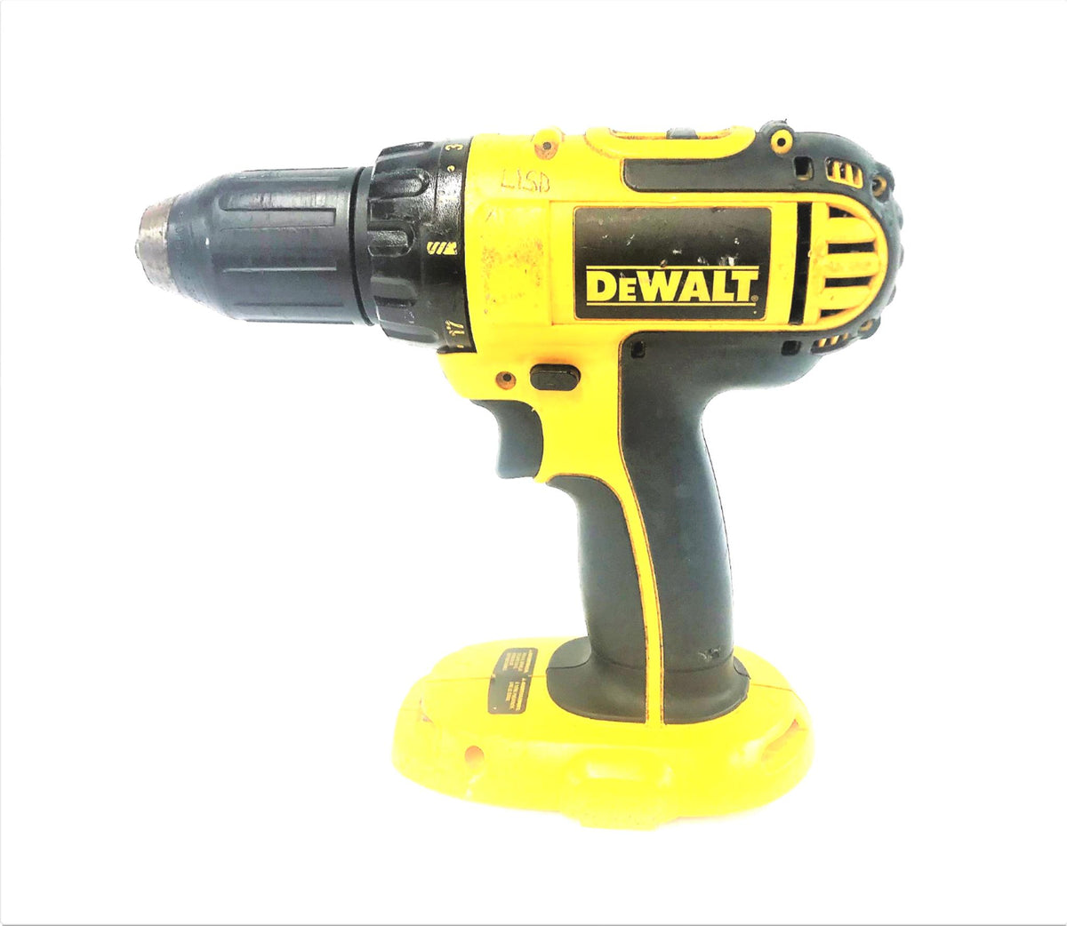 DEWALT CORDLESS DRILL DRIVER 18V TESTED WORKS OR FOR PARTS TOOL ONLY DC720 USED