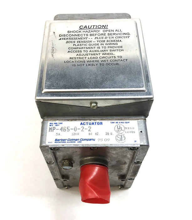Barber Colman Floating Valve Damper Actuator with Transformer MP-465-0-2-2 NOS