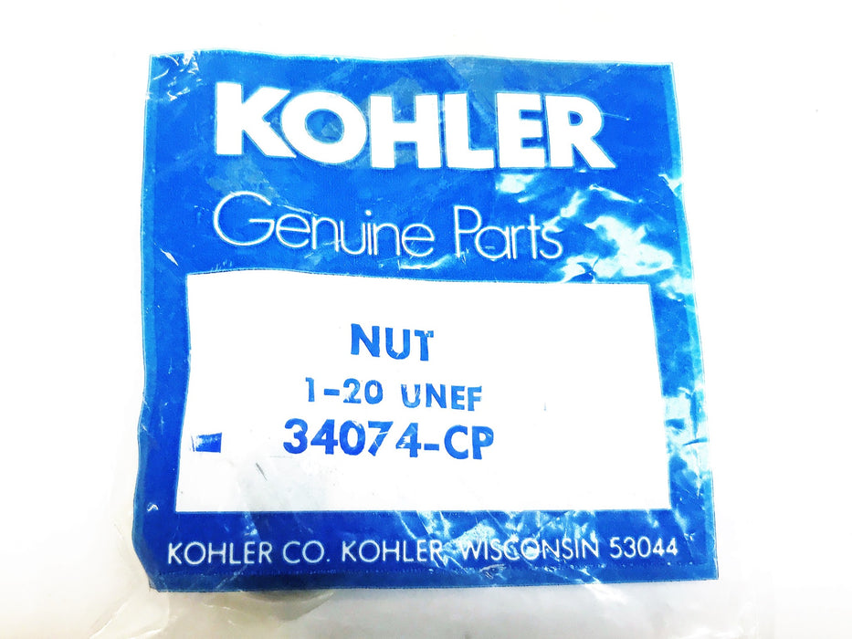 Kohler 1-20-UNEF CP Nut 34074-CP NOS