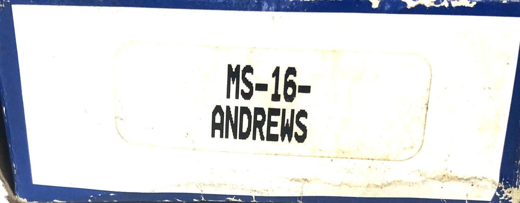 Andrew's Co Thrust Ball Bearing MS-16 NOS