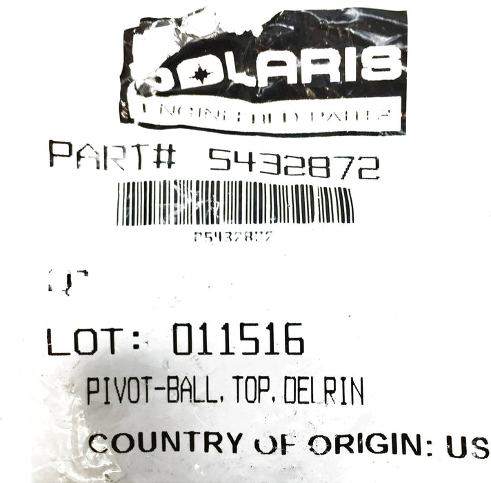 Polaris Strut Shock Pivot Ball Top 5432872 [Lot of 2] NOS