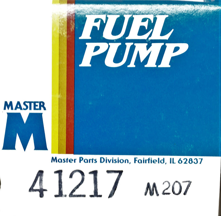 Master Fuel Pump 41217 NOS