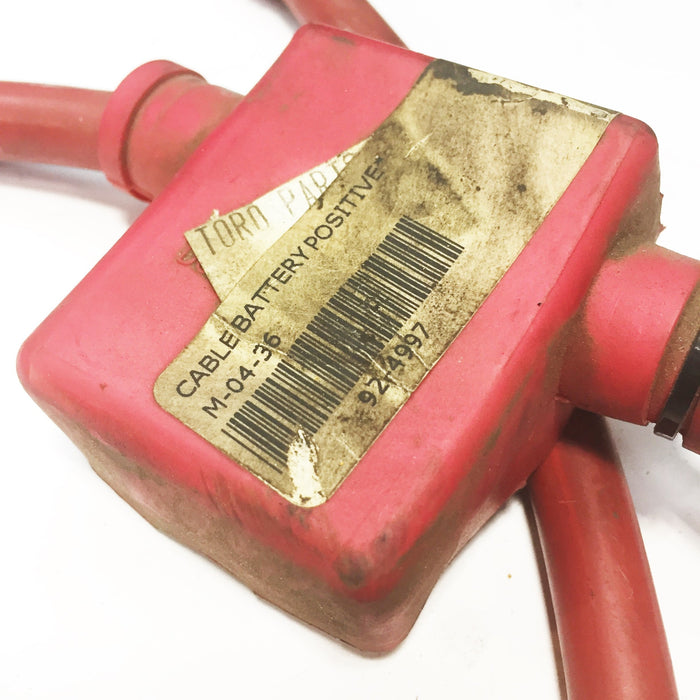 Toro OEM Positive Battery Cable 92-4997