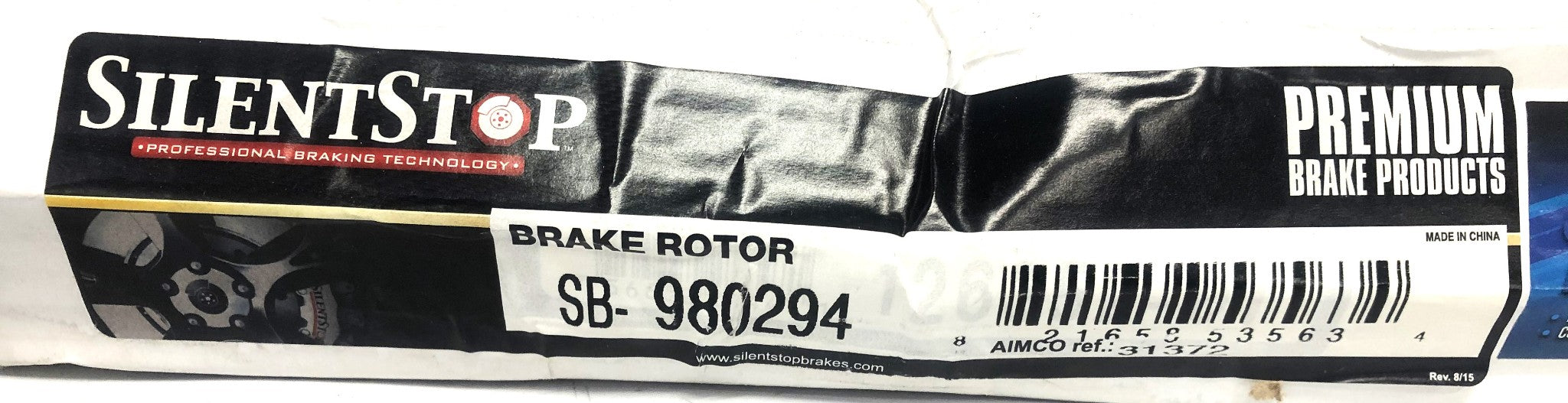 Silent Stop DuraGo Front Brake Disc Rotor SB-980294 (BR900390-01) NOS