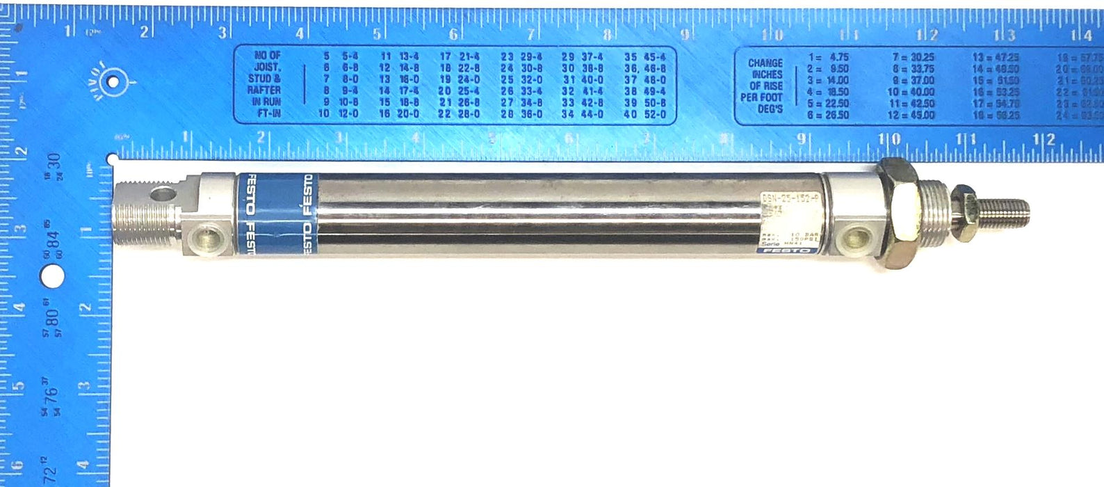 Festo 10 Bar / 150 PSI Max Pneumatic Cylinder DSN-25-152-P NOS