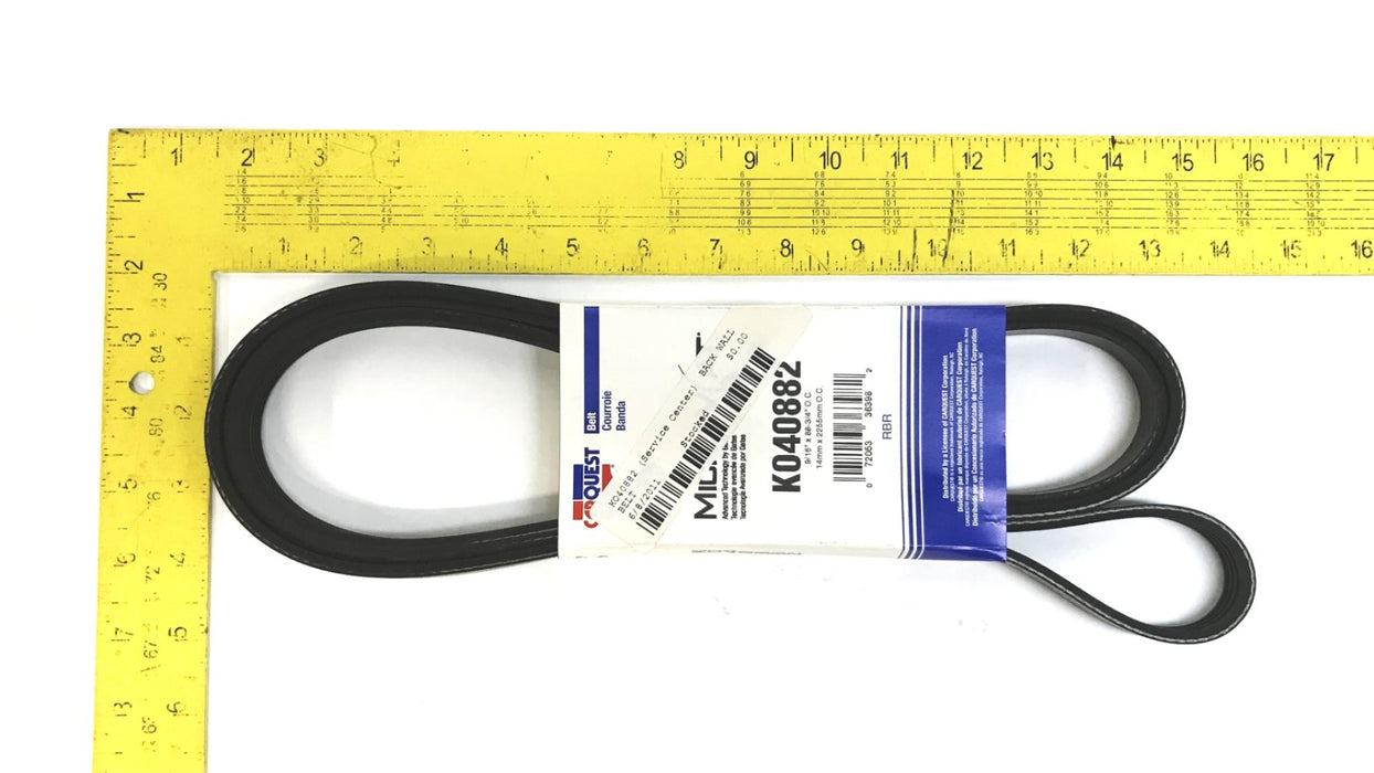 Car Quest/Gates 9/16" x 88-3/4" Micro-V Drive Belt K040882 [Lot of 2] NOS