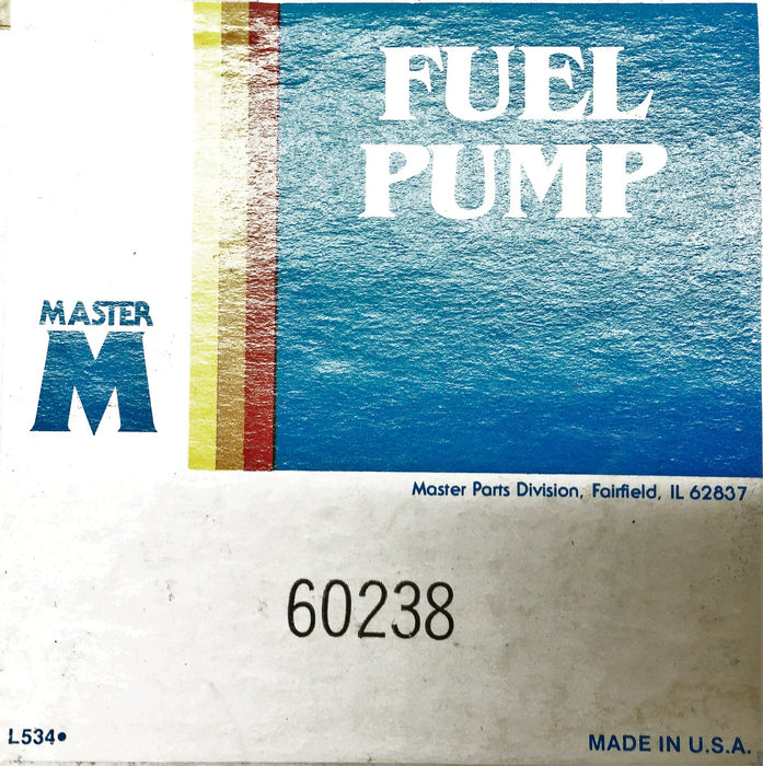 Master Fuel Pump 60238 NOS