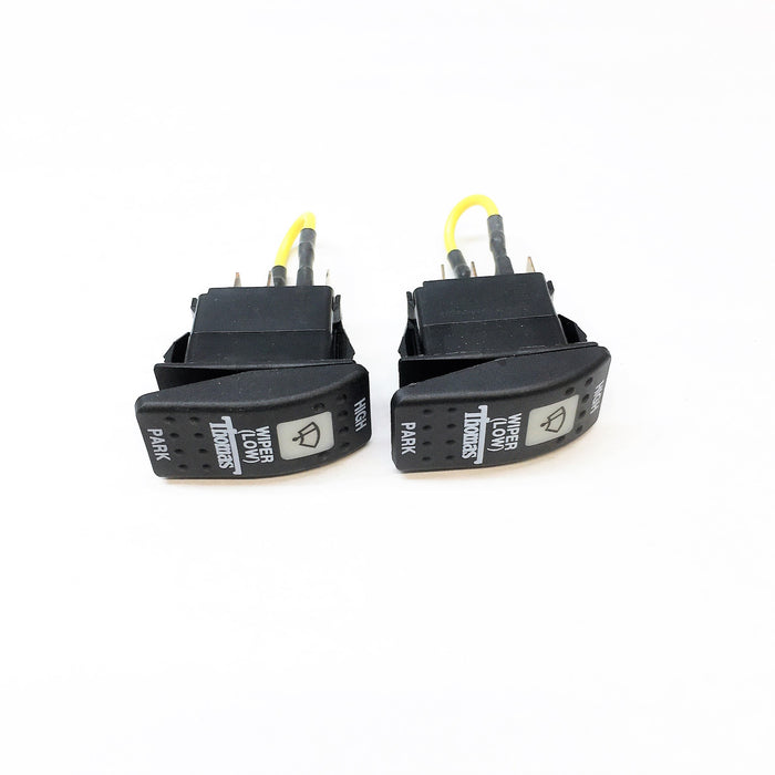 Thomas High/Low/Park Wiper Switch 52003119 [Lot of 2] NOS