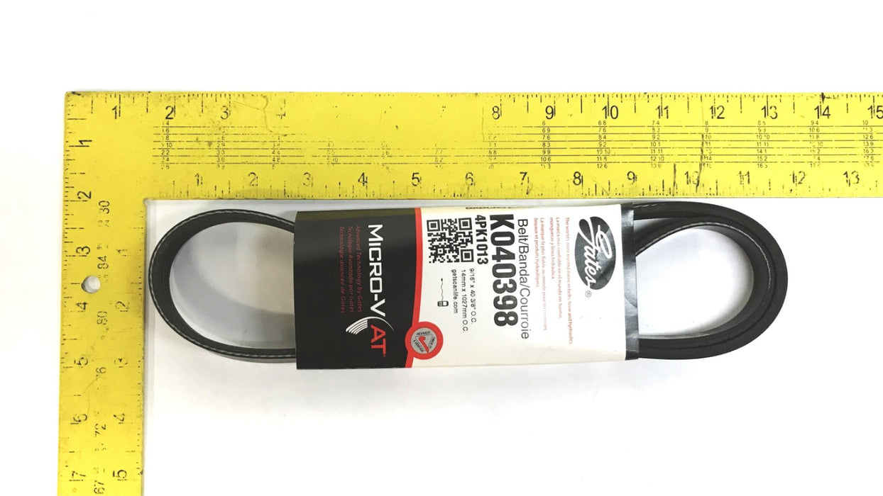 Car Quest/Gates 9/16" x 40-3/8" Micro-V AT Drive Belt K040398 [Lot of 3] NOS