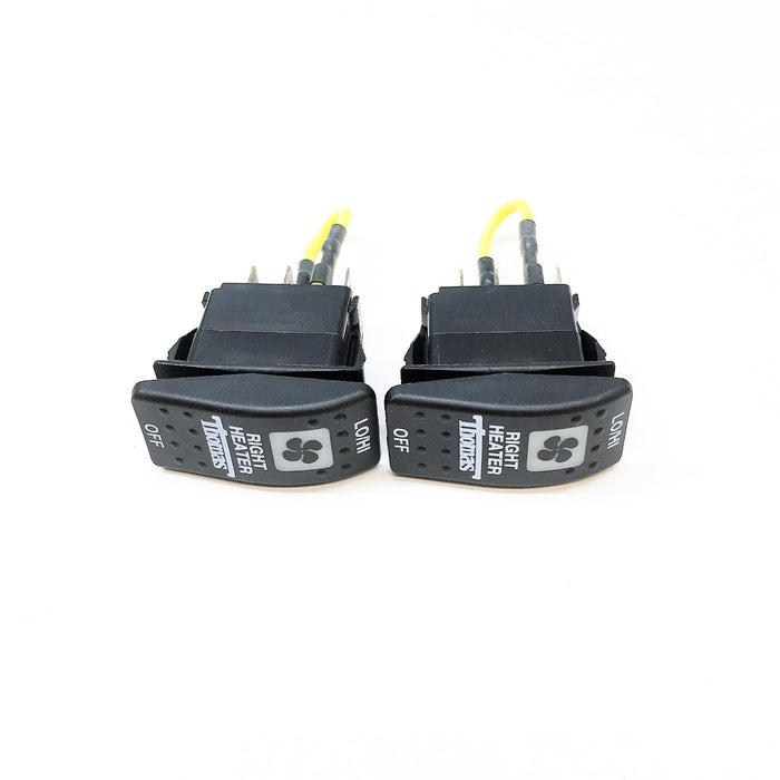 Thomas Right Heater Switch 52003131 [Lot of 2] NOS