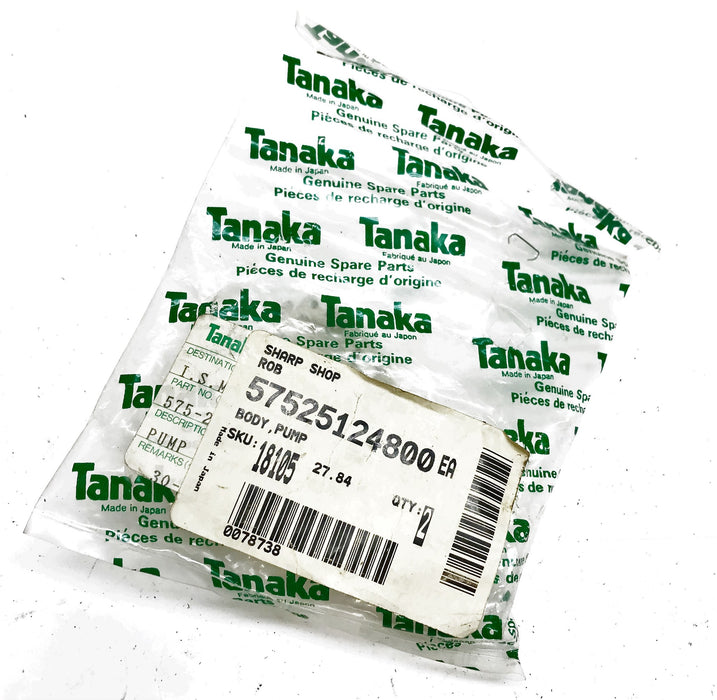 Tanaka Pump Body 57525124800 NOS