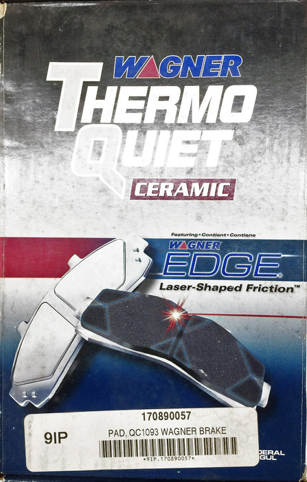 Wagner Thermo Quiet Ceramic Brake Pads QC1093 NOS