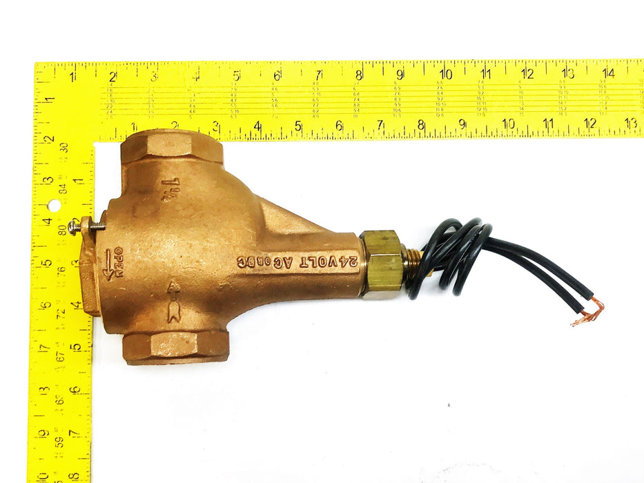 Rain Bird Brass Thermal Hydraulic Valve F32101 NOS