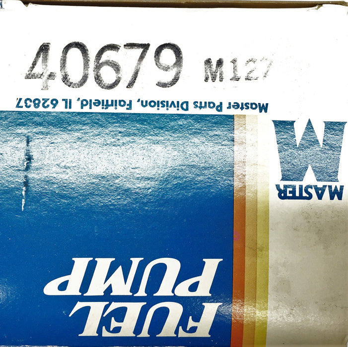 Master Fuel Pump 40679 NOS