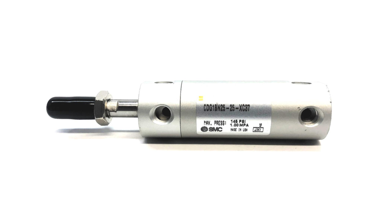 SMC 145 PSI Max Press Pneumatic Cylinder CDG1BN25-25-XC37 NOS