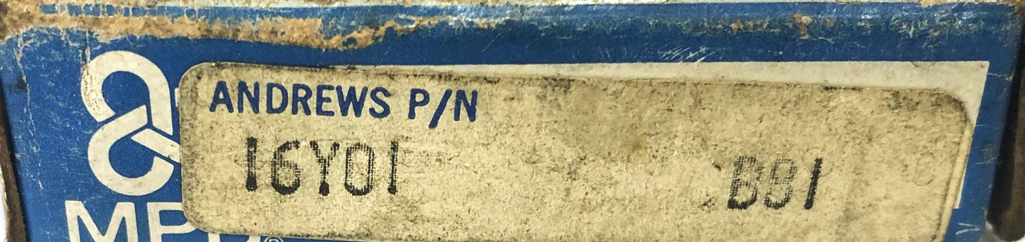 MPB Andrew's Co Thrust Ball Bearing 16Y01 (B81) NOS