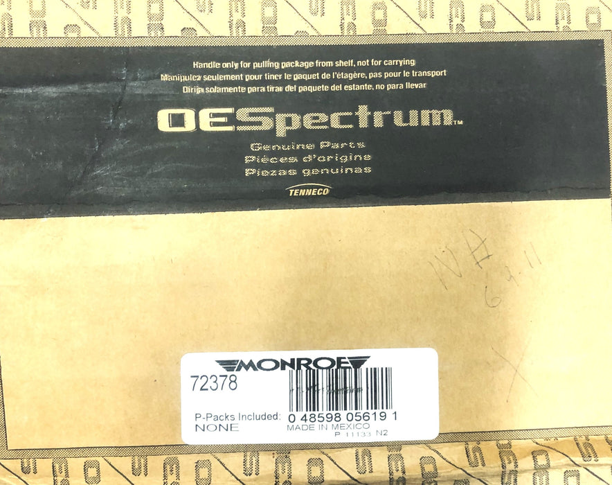 Monroe OESpectrum Front Right Suspension Strut Assembly 72378 NOS