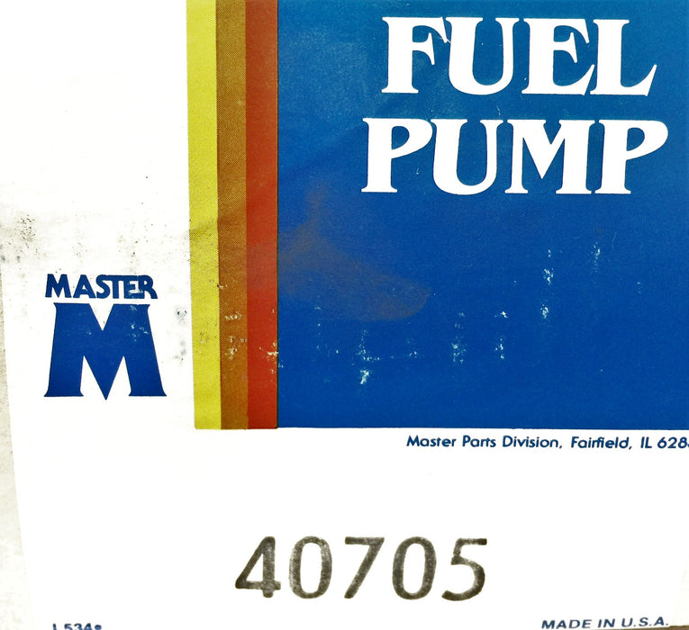 Master Fuel Pump 40705 NOS