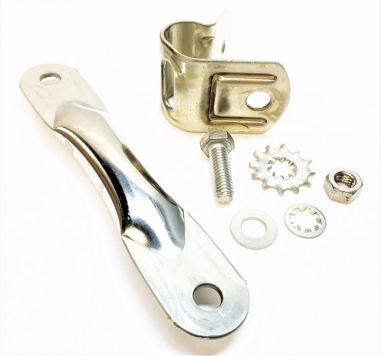 VELVAC Chrome Auxiliary Mirror Bracket 7230575 [Lot of 2] NOS