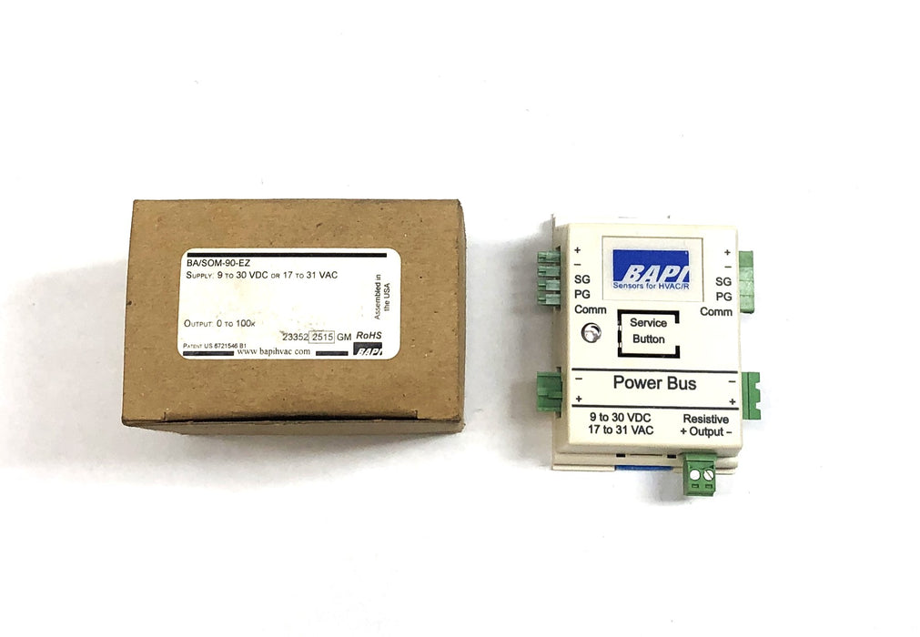 BAPI 9-30 VDC Or 17-31 VAC Wireless Analog Output Module BA/SOM-90-EZ NOS