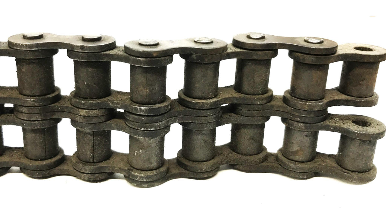 Unbranded Double Strand Roller Chain, 14 foot Length, 80-2 USED