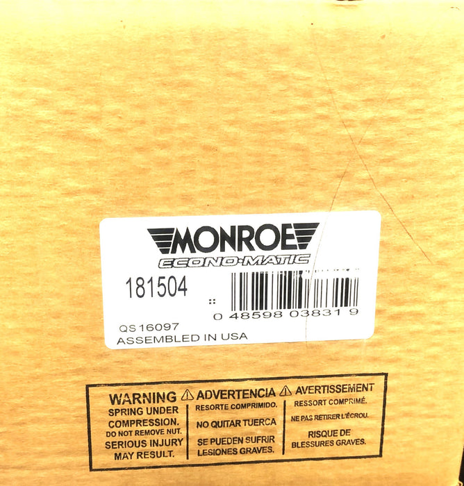 Monroe Econo-matic Strut And Coil Spring Assembly 181504 NOS