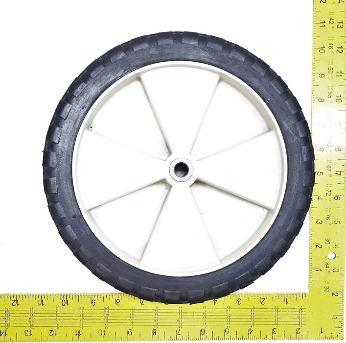 Unbranded 10" x 1.75" Metal Centered Wheel NOS