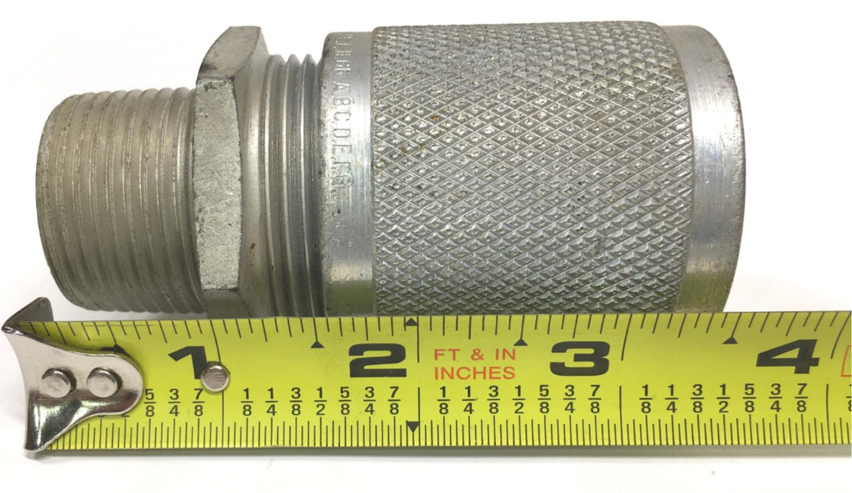 PYLE NATIONAL 1" HAZLOC Male to Female Steel Union NOS