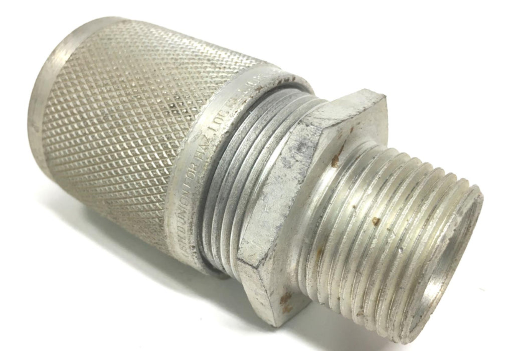 PYLE NATIONAL 1" HAZLOC Male to Female Steel Union NOS