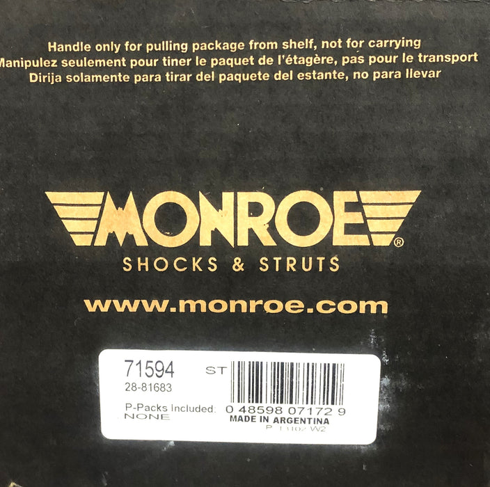 Monroe Sensa-trac Front Left Suspension Strut Assembly 71594 NOS