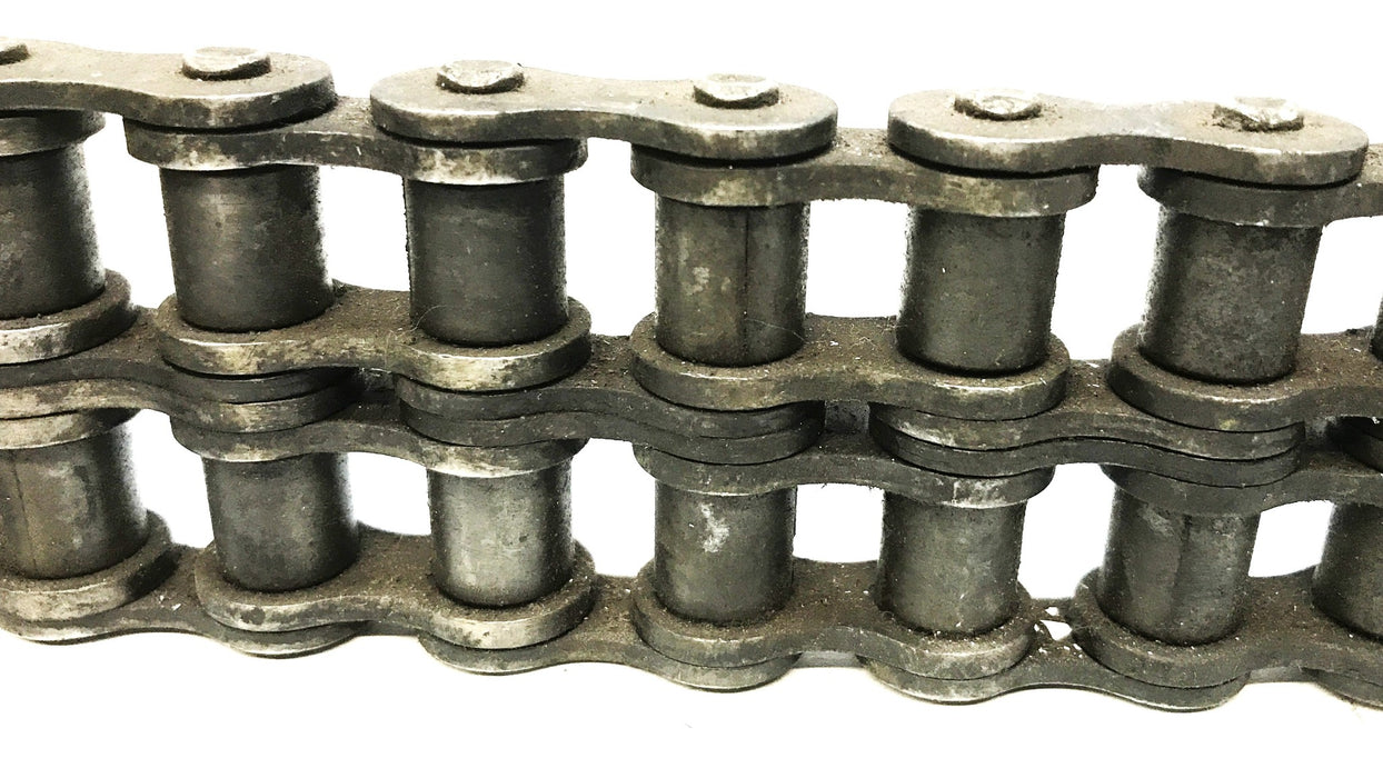 Unbranded Double Strand Roller Chain, 7 foot Length, 80-2 USED