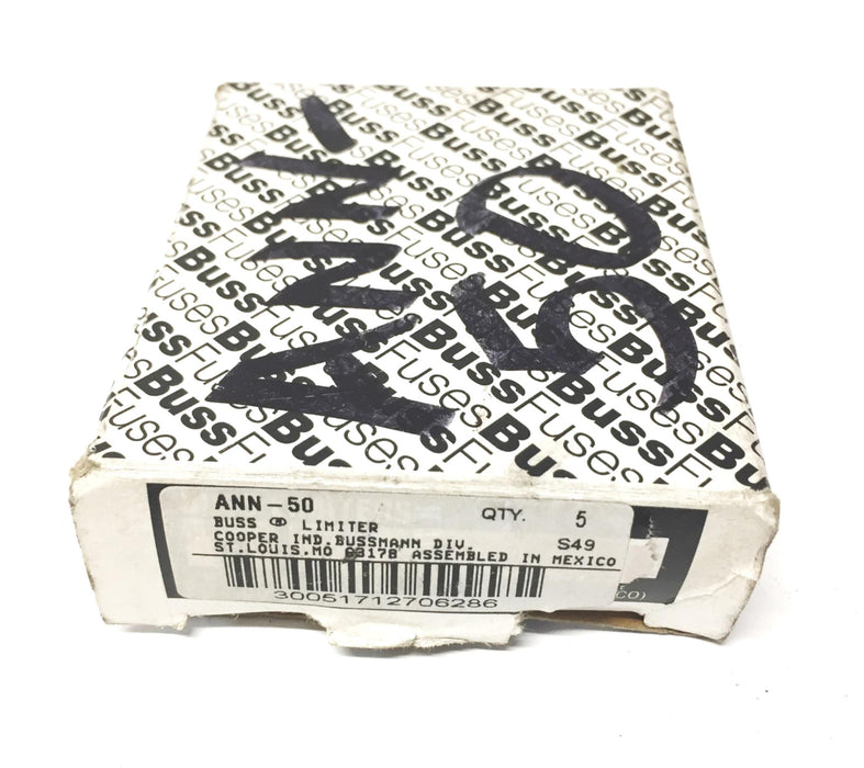 Buss 50A Flat Fuse ANN-50 (1DC85) NOS