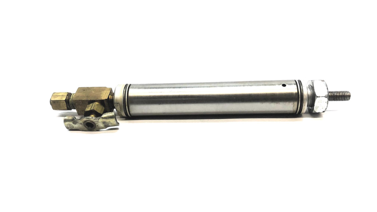 Clippard Pneumatic Cylinder With Attachment SRR12-2 USED