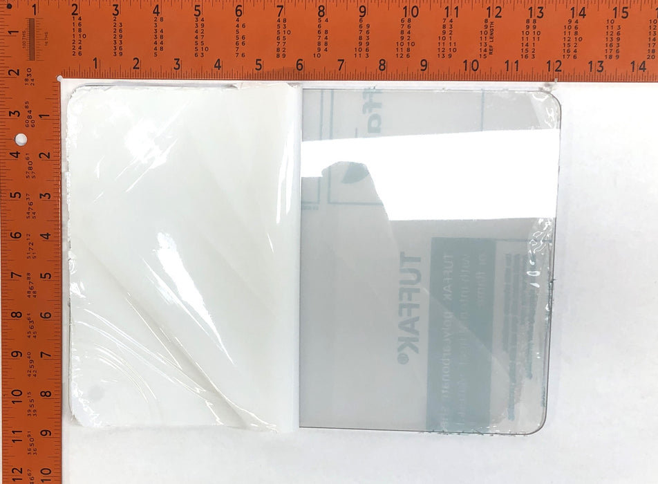 Loc-Line 8-1/2" X 12" Polycarbonate Replacement Shield 60530 [Lot of 2] NOS