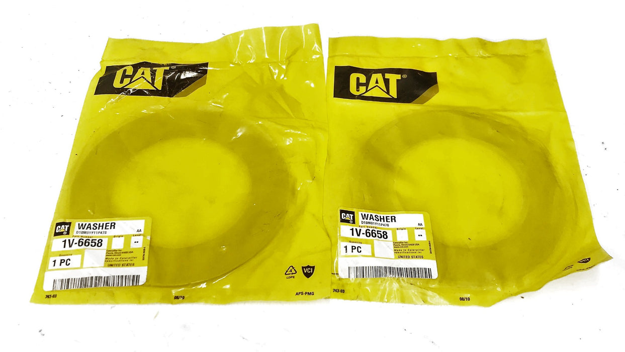 Caterpillar CAT OEM Washer 1V-6658 [Lot of 2] NOS