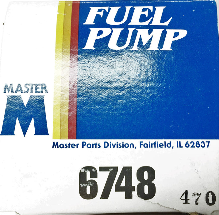 Master Fuel Pump 6748 NOS