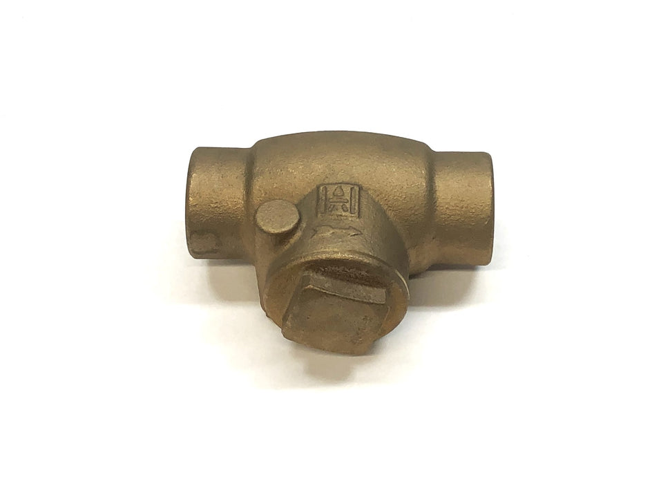 Milwaukee 1-1/2" 125S 200W Solder Ends Sweat Swing Check Valve 1509 NOS