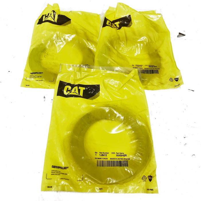 Caterpillar CAT OEM Washer 1J-5412 [Lot of 3] NOS