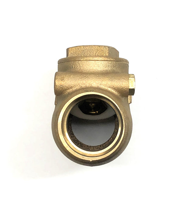 Milwaukee 1-1/2" 125S 200W Solder Ends Sweat Swing Check Valve 1509 NOS