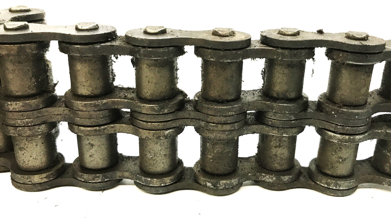 Unbranded Double Strand Roller Chain, 6 foot Length, 80-2 USED