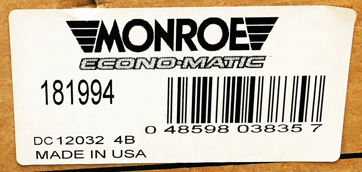 Monroe Strut And Coil Spring Assembly 181994 NOS