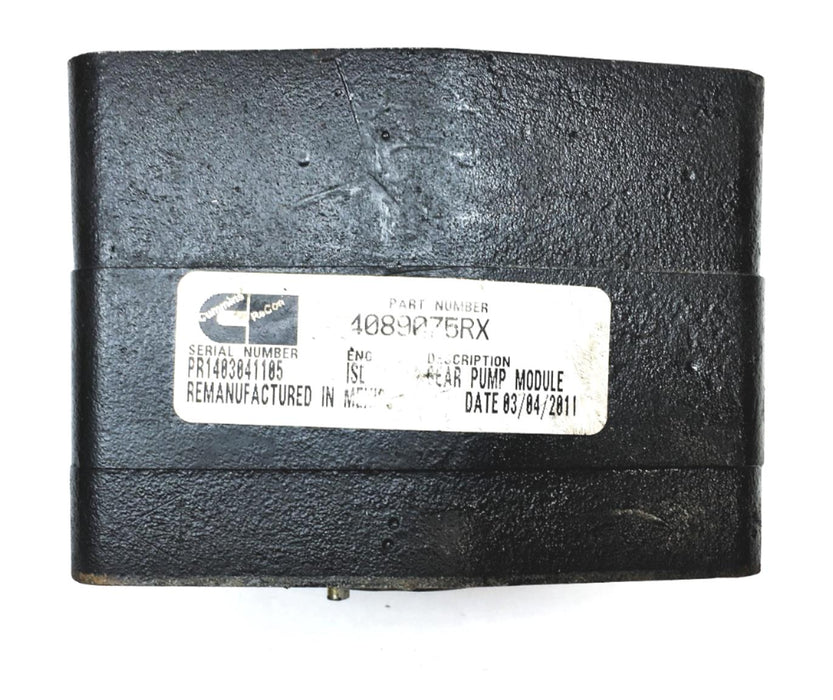 Cummins Gear Pump Module 4089075RX USED