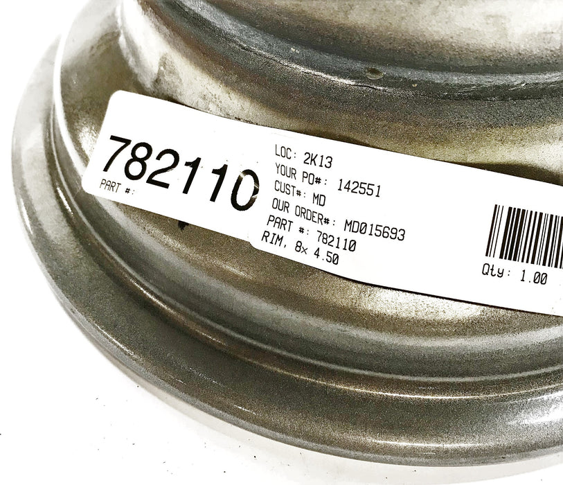 Hustler 8"x 4.50 Rim 782110 NOS